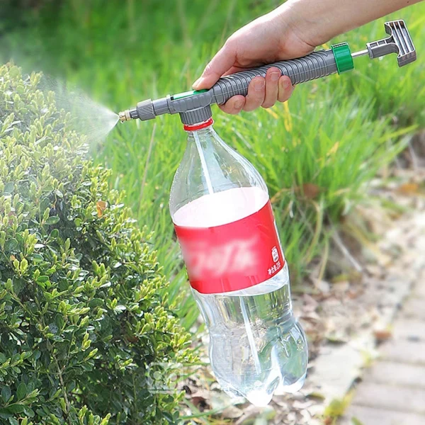 Manual High Pressure Air Pump Sprayer Adjustable Drink Bottle Spray Head Nozzle Garden Watering Tool Sprayer Agriculture Tools - Image 4